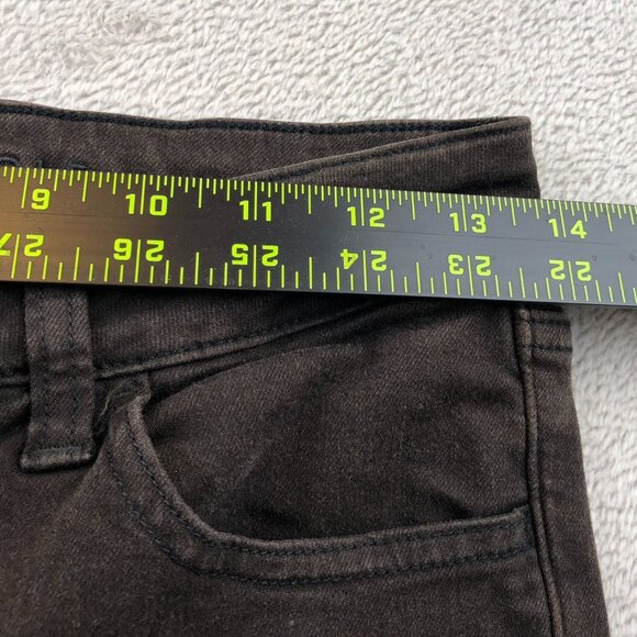 American Eagle Womens Jeans Size 4 Distressed Skinny Jeggings Brown Classic - Picture 8 of 16